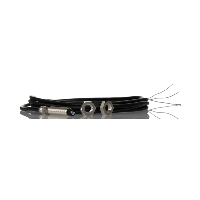 RS PRO Threaded Barrel Inductive Proximity Sensor M8 x 1, NPN Output, 30 V DC, 200mA, 2.5 mm Detection 164-6098