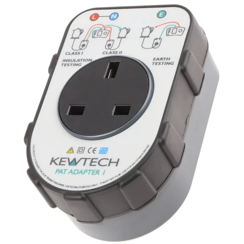 Kewtech Corporation PAT Testing Adapter Accessory PAT Adaptor 1