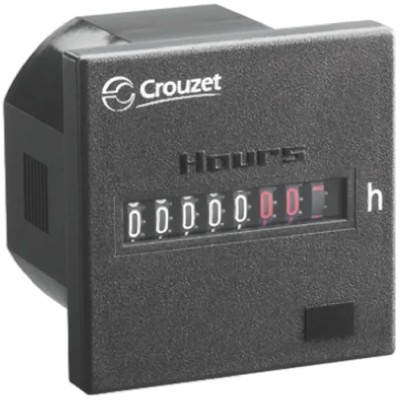 Crouzet 7 Digit Mechanical Hour Meter Panel Mount 30V dc CHM48