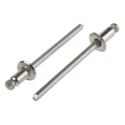 POP Stainless Steel Blind Rivet 3.2 mm Dome Head Plain Finish SSD42SSBS