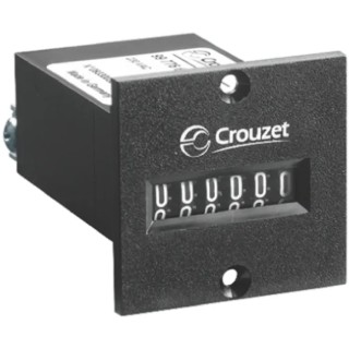 Crouzet Panel Mount Mechanical Counter 6 Digit 4mm Digit Height 115V AC CIM36
