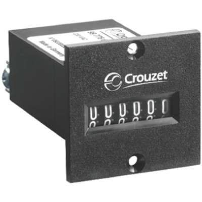 Crouzet Panel Mount Mechanical Counter 6 Digit 4mm Digit Height 115V AC CIM36