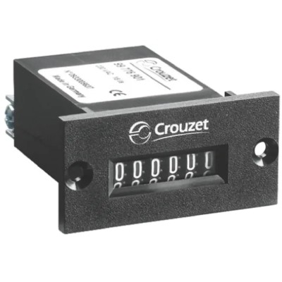 Crouzet Panel Mount 6 Digit Mechanical Counter, 230V AC, CIM24