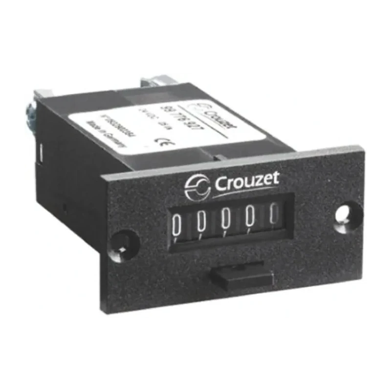 Crouzet 5 Digit Mechanical Panel Mount Counter 230V AC CIM24