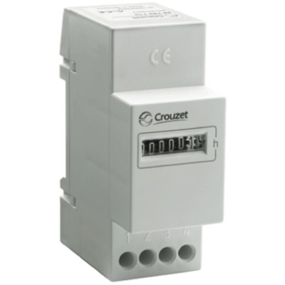 Crouzet 7 Digit Mechanical Hour Meter 230V AC CHMDR Series 99793714