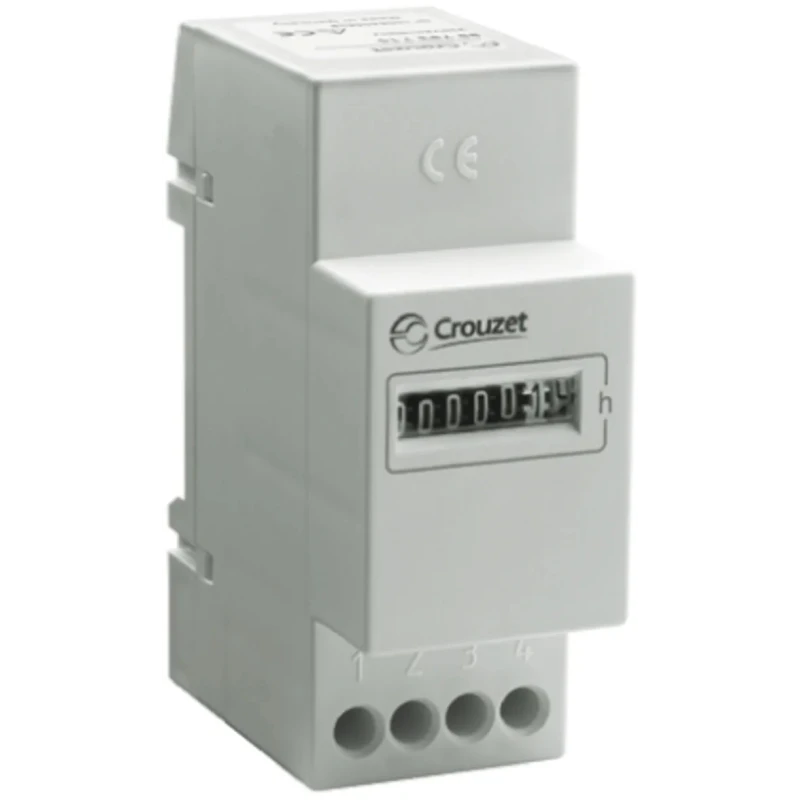Crouzet 7 Digit Mechanical Hour Meter 230V AC CHMDR Series 99793714