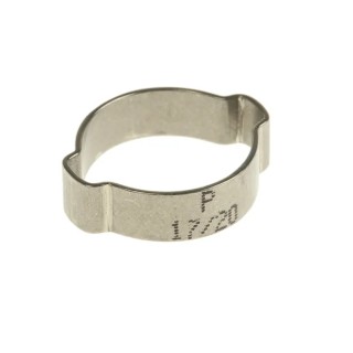 RS PRO Stainless Steel O Clip 7.5mm Width 17mm to 20mm Inside Diameter 726-3609