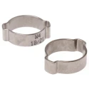 RS PRO Stainless Steel Hex Head O Clip, Hose & Jubilee Clip 8mm Width 18-21mm ID 726-3618