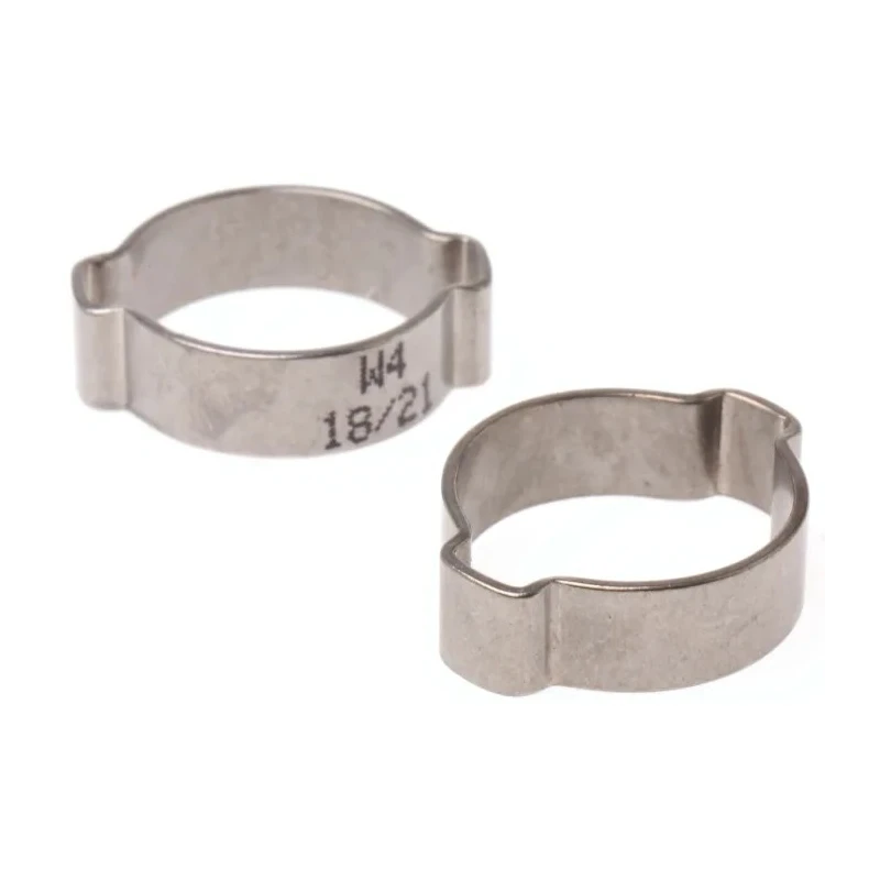 RS PRO Stainless Steel Hex Head O Clip, Hose & Jubilee Clip 8mm Width 18-21mm ID 726-3618