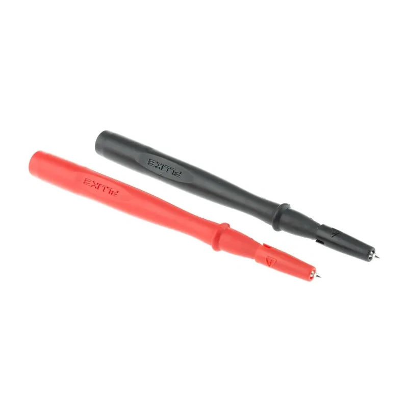 Fluke Test Probe, 2 mm Tip Width, 1 kV, 600 V, 10A Current, Stainless Steel Tip, 2 mm Socket TP2-1