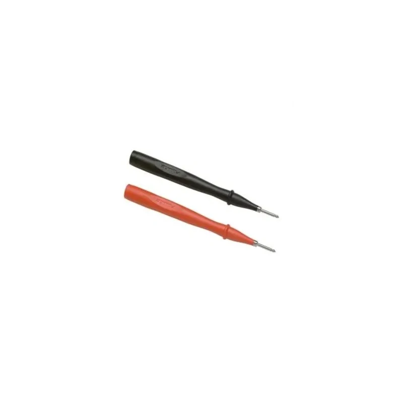 Fluke Test Probe, 2 mm Tip Width, 1 kV, 600 V, 10A Current, Stainless Steel Tip, 2 mm Socket TP2-1