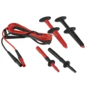 Fluke Industrial Test Lead Kit 10A, Straight to Right Angle Connectors, 1.6m Lead Length, CAT III CAT IV TL220-1
