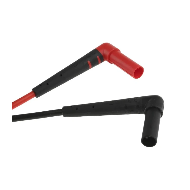 Fluke Industrial Test Lead Kit 10A, Straight to Right Angle Connectors, 1.6m Lead Length, CAT III CAT IV TL220-1