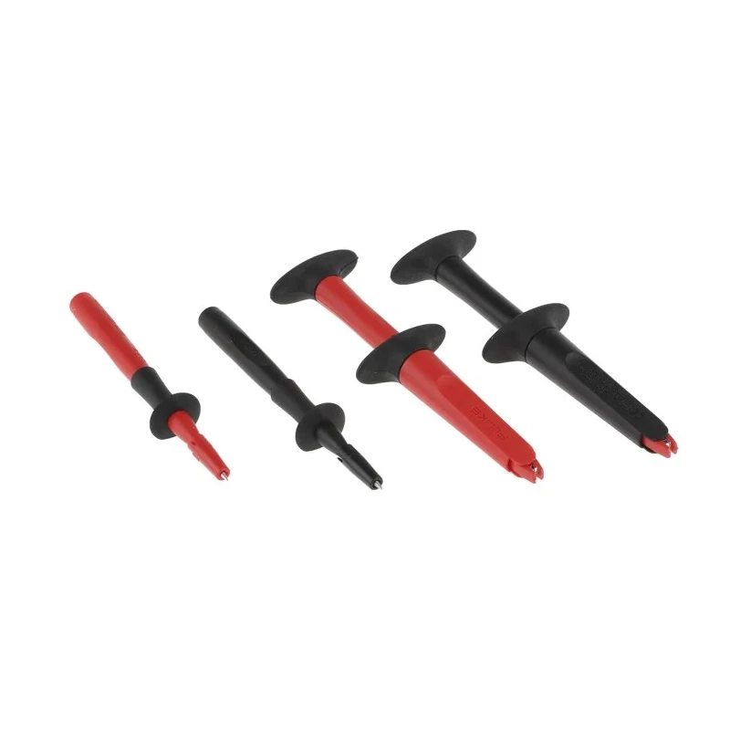 Fluke Industrial Test Lead Kit 10A, Straight to Right Angle Connectors, 1.6m Lead Length, CAT III CAT IV TL220-1