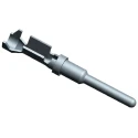 TE Connectivity AMPSEAL 16 Series Male Crimp Terminal 20 AWG Min, 18 AWG Max, Copper Alloy, Nickel Plated 1924463-3