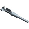 TE Connectivity AMPSEAL 16 Series Male Crimp Terminal 20 AWG Min, 18 AWG Max, Copper Alloy, Nickel Plated 1924463-3