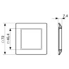 Crouzet Adapter for Use With Chronometer Batch Counter Preselection Totaliser Tachometer Multi-Totaliser 26546842