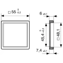 Crouzet Adapter for Use With Electromechanical Hour Counter Germany 26546845