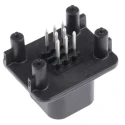 TE Connectivity Ampseal Automotive Connector Male Panel Mount 8 Way Solder Termination 1-776276-1