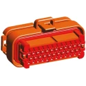 TE Connectivity Ampseal Automotive Connector Male Orange Cable 35 Way Crimp Termination 776164-6