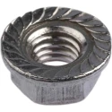 RS PRO Plain A2 Stainless Steel Flanged Hex Nut M5, 11.8mm Flange Diameter, 8mm Hex Size, 5mm Height, DIN 6923 725-9650
