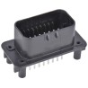 TE Connectivity Ampseal Automotive Connector Male Black Panel Mount 23 Way Solder Termination 776200-1