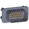 TE Connectivity Ampseal Automotive Connector Male 23 Contacts Grey Panel Mount Solder Termination 1-776228-4