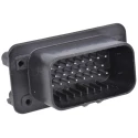 TE Connectivity Ampseal Automotive Connector Male Black Panel Mount 23 Way Solder Termination 776200-1