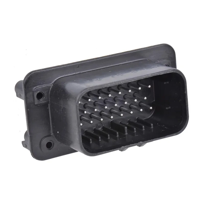 TE Connectivity Ampseal Automotive Connector Male Black Panel Mount 23 Way Solder Termination 776200-1