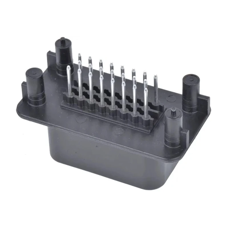 TE Connectivity Ampseal Automotive Connector Male Black Panel Mount 23 Way Solder Termination 776200-1