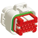 TE Connectivity Ampseal Automotive Connector Male Natural Cable 14 Way Crimp Termination 776273-2