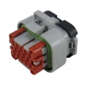 TE Connectivity Ampseal Automotive Connector Male Grey Cable 14 Way Crimp Termination 776273-4