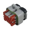 TE Connectivity Ampseal Automotive Connector Male Grey Cable 14 Way Crimp Termination 776273-4