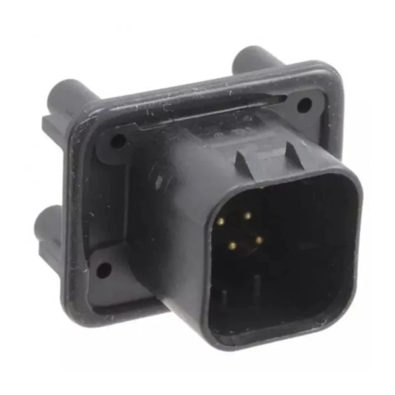 TE Connectivity Ampseal Automotive Connector Male Black Panel Mount 8 Way Solder Termination 776276-1