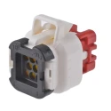 TE Connectivity Ampseal Automotive Connector Male Natural Cable 8 Way Crimp Termination 776286-2