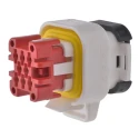 TE Connectivity Ampseal Automotive Connector Male Natural Cable 8 Way Crimp Termination 776286-2