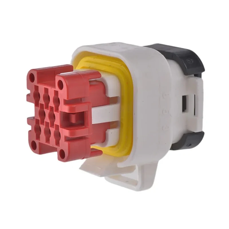 TE Connectivity Ampseal Automotive Connector Male Natural Cable 8 Way Crimp Termination 776286-2