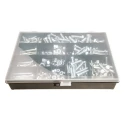RS PRO Steel 476 Piece Hex Drive Screw Bolt Nut Kit Galvanised Zinc Plated M6 M8 M10 M12 30-80mm 725-9978