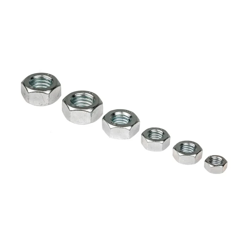 RS PRO Steel 476 Piece Hex Drive Screw Bolt Nut Kit Galvanised Zinc Plated M6 M8 M10 M12 30-80mm 725-9978