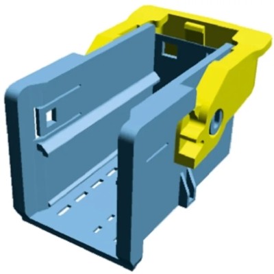 TE Connectivity MCP Automotive Connector Female Blue Cable 25 Way Crimp Termination 1-1718484-3