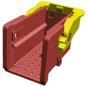 TE Connectivity MCP Automotive Connector Female Brown Cable 36 Way Crimp Termination 1-1718485-1