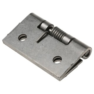 Pinet Stainless Steel Piano Hinge with Spring Loaded Pin, 50mm Length x 50mm Width x 2mm Thickness 726-4103