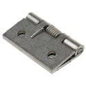 Pinet Stainless Steel Piano Hinge with Spring Loaded Pin, 50mm Length x 50mm Width x 2mm Thickness 726-4103