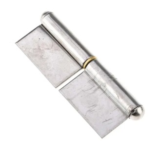 RS PRO Stainless Steel Flag Hinge with Lift Off Pin, 81.5 mm x 48 mm x 2 mm 726-4135