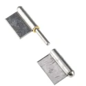 RS PRO Stainless Steel Flag Hinge with Lift Off Pin, 81.5 mm x 48 mm x 2 mm 726-4135