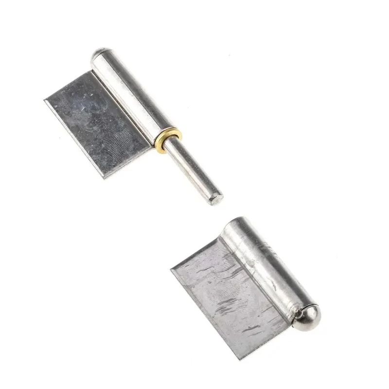 RS PRO Stainless Steel Flag Hinge with Lift Off Pin, 81.5 mm x 48 mm x 2 mm 726-4135