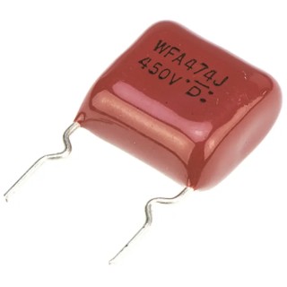 Panasonic Film Capacitor ±5% Tolerance 470 nF 450 V DC Through Hole ECWF2W474JAQ