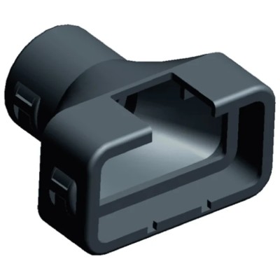TE Connectivity AMPSEAL 16 12-way Automotive Connector Backshell Black 1-2035047-0