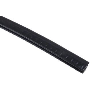 RS PRO Black Ethylene Propylene Diene Monomer Edging Strip 20 m 6mm Width 15mm Height 727-6068