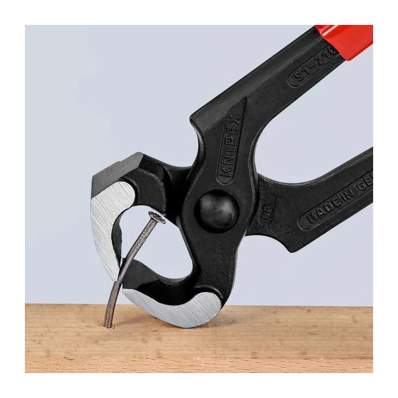 Knipex 210mm Carpenter Hammer Pincers PVC Handle Special Tool Steel DIN ISO 9243 51 01 210